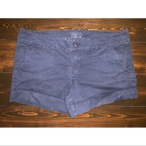 American Eagle Navy Chino Shorts